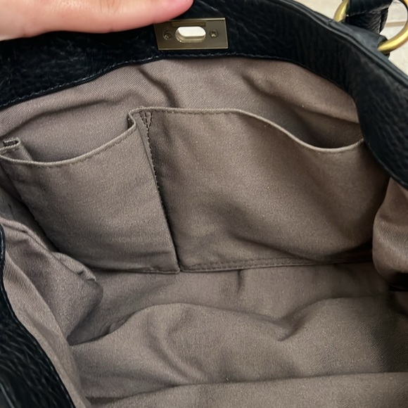 J.CREW authentic leather shoulder purse - Picture 7 of 11